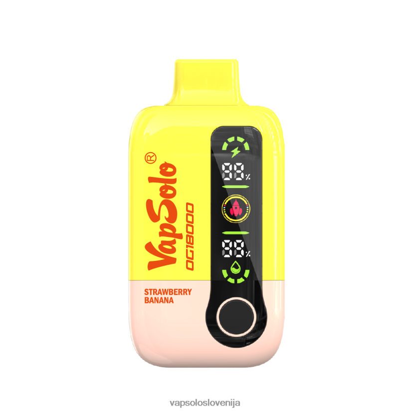 VapSolo DG18000 vape za enkratno uporabo | Vapsolo Ljubljana PFFBJ256 jagodna banana