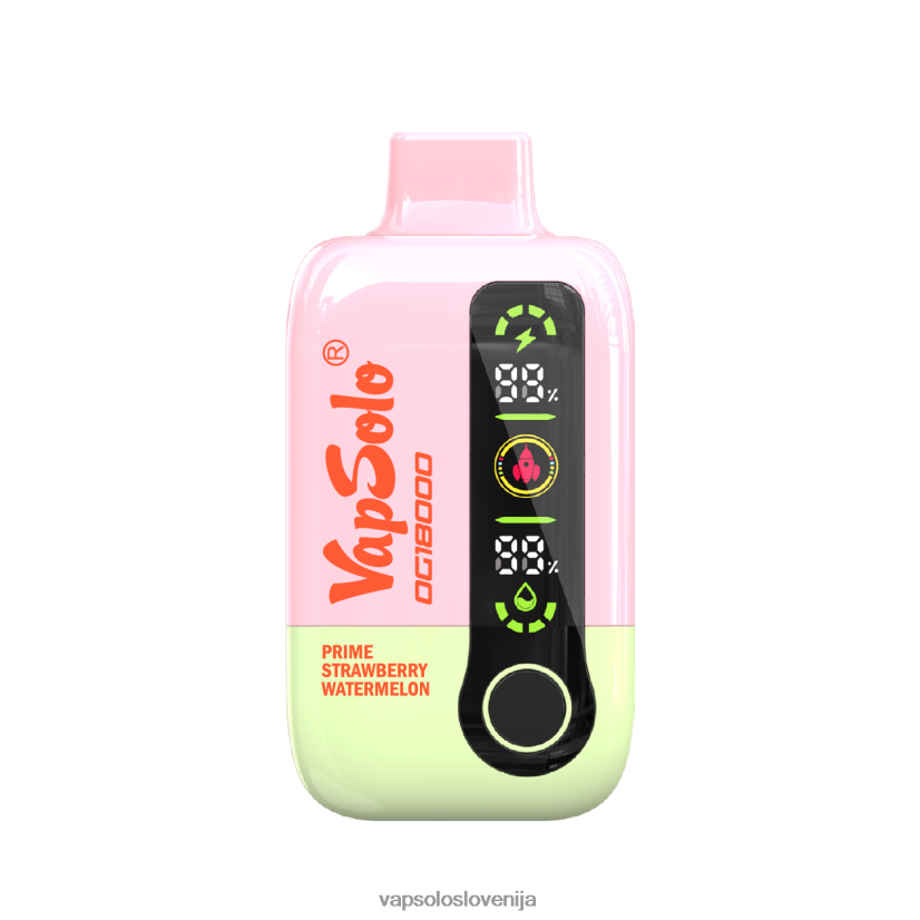 VapSolo DG18000 vape za enkratno uporabo | Vapsolo Review PFFBJ254 prvovrstna jagodna lubenica