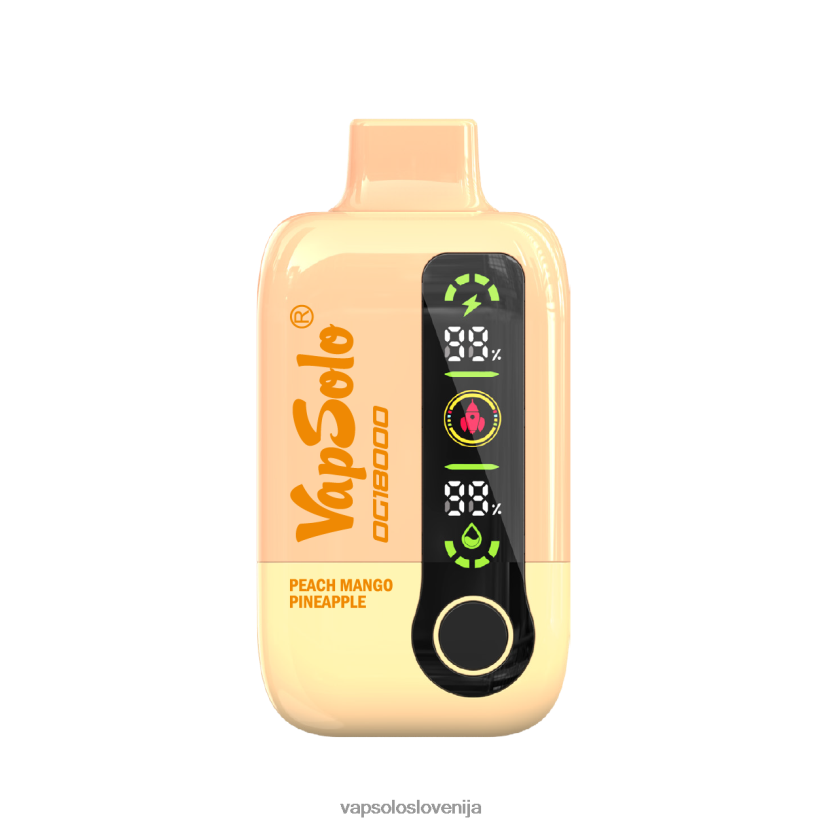 VapSolo DG18000 vape za enkratno uporabo | Vapsolo Wholesale PFFBJ253 breskev mango ananas