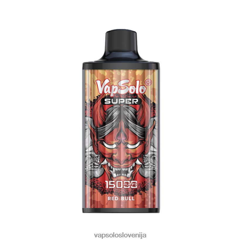 VapSolo SUPER vape za enkratno uporabo | Vapsolo Ljubljana PFFBJ220 rdeči bik