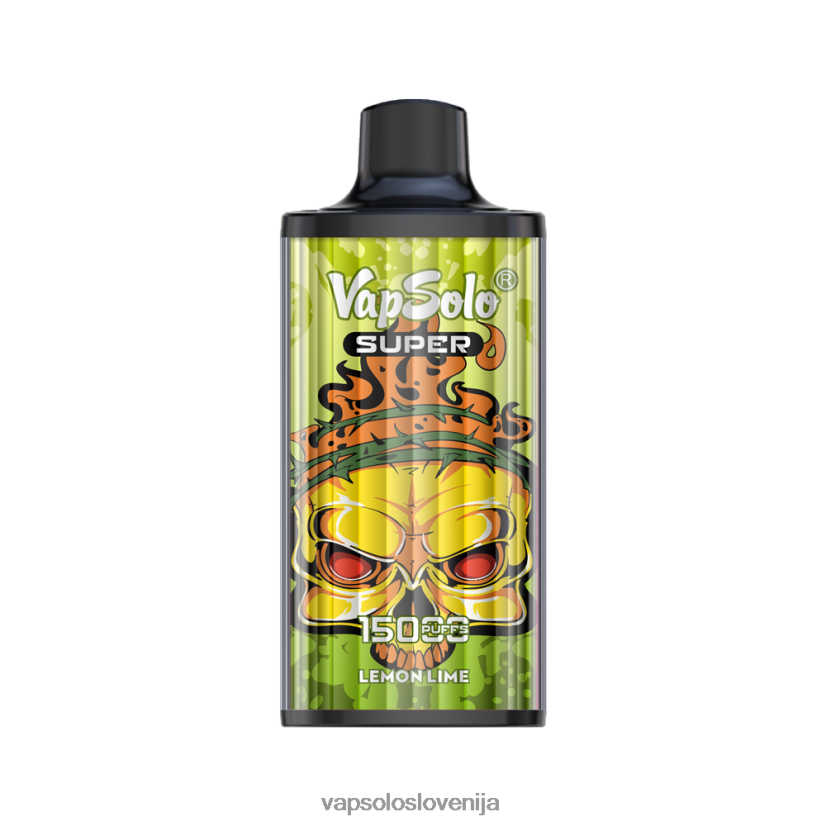 VapSolo SUPER vape za enkratno uporabo | Vapsolo Review PFFBJ218 limona limeta